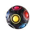 0400 *Rainbow Ball Giratoria* (7 cm.) 2 Colores Diferentes.