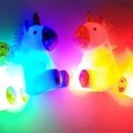0438 *Unicornio Sensorial c/Luz* (5×10 cm.) INDIVIDUAL.