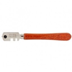 Cortavidrio con mango de madera marca JOKRA