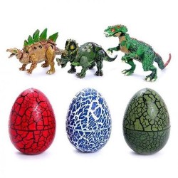 0404 *Huevo p/ARMAR Dinos* (9 cm.) 3 Diferentes.