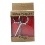 5954 *IQ Metal Puzzle* (8×10.5 cm.) 9 Diferentes.