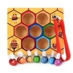 5194 *Juego Atrapa Abejas c/Pinzas* (20×5 cm.) 9 Pcs..