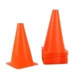1010 *CONO PLÁSTICO Deportivo CHICO-Naranja* (20 cm.) 1 Pca.