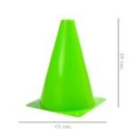 1041 *CONO PLÁSTICO Deportivo CHICO-Verde* (20 cm.) 1 Pca.