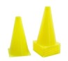 5210 *CONO PLÁSTICO GRANDE Deportivo AMARILLO* (25 cm.) 1 Pca.
