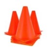 7863 *CONO PLÁSTICO GRANDE Deportivo NARANJA* (25 cm.) 1 Pca