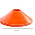8011 *CONO PLANO NARANJA* (20×6 cm.) 1 Pca.