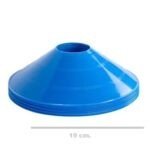 8080 *CONO PLANO AZUL* (20×6 cm.) 1 Pca.