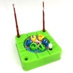 6307 *Mini Juego de Pesca Giratorio* (9×9 cm.) 3 Colores.