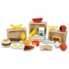 10271 *Grupos de Alimentos e/Madera*. (31x21cm.) 21Pcs.