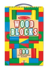 10481 *Bloques de Madera* (22.50 x 35 cm.) 100 Pcs.