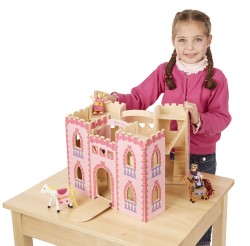 13708 *Castillo d/Princesas Portátil* (35×26 cm.) 10 Accesorios.