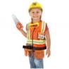 14837 *Disfraz de Obrero de Construcción* (3-6 Años) 5 Accesorios.