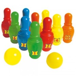 2101 *Boliche Barrilito d/Colores* (19 cm.) 12 Pcs.