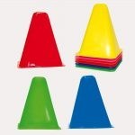 3029 *Cono Base Cuadrada* (17.5 cm.) 6 Pcs.