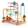 0374-R *Laberinto Frutas y Reloj 2 en 1* (22.5×22.5 cm.)