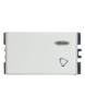 PULSADOR UNIPOLAR CAMPANA CON LUZ PILOTO (NO INCLUYE EL LED) SIMON | Simon 25 | CODIGO 25160-30