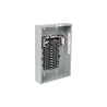 Caja con interior para centro de carga de 24 polos. 100 A. Monofásico. Con interruptor principal