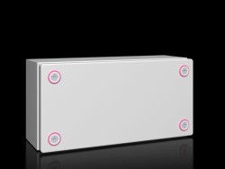 KX 1502.000 RITTAL CAJA PEQUEÑA DE BORNES CHAPA DE ACERO 20X20X12CM