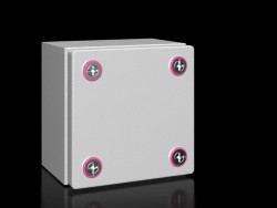 KX 1500.000 RITTAL CAJA PEQUEÑA DE BORNES CHAPA DE ACERO 15X15X12CM