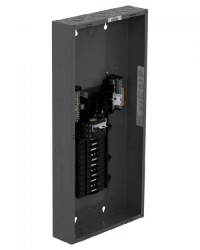 Caja con interior para centro de carga de 27 polos. 100 A. trifásico. Con interruptor principal