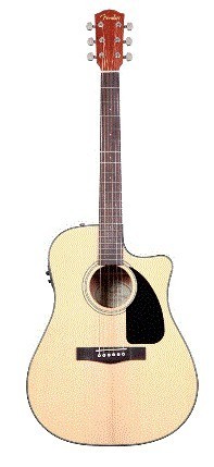 Guitarra Electroacustica Fender Dreadnought Classic Design Series N...