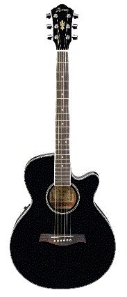 Guitarra Electroacustica Ibanez (AEG8E-BK)