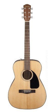 Guitarra Acustica Fender Folk con Estuche (CF-60)