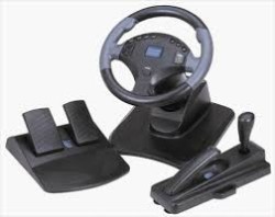 Stingray Turbo Shock Racing Wheel + Pedals