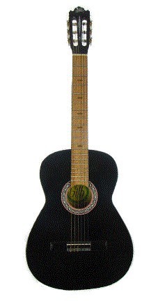 Guitarra Acustica Gilb Negra