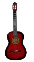Guitarra Acustica La Española Rojo Sombreado
