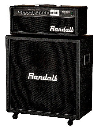 Cabezal Randall Guitarra Electrica 120w con Gabinete 4x12