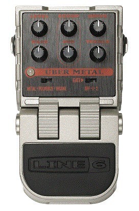 Pedal Line 6 Tone Core Uber Metal (UBERMET)