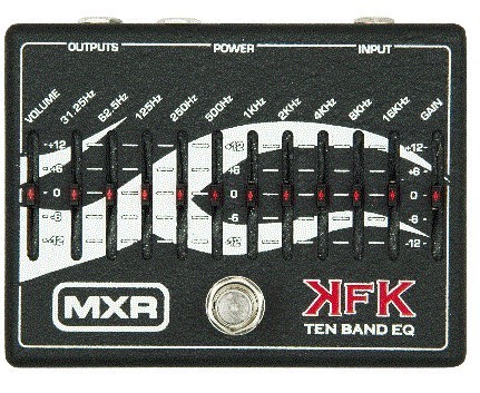 Pedal de Efectos Dunlop MXR Kerry King Ten Band EQ (KFK1)