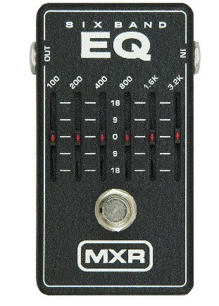 Pedal de Efectos Dunlop MXR 6-Band Graphic (M109)