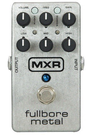 Pedal de Efectos Dunlop MXR Fullbore Metal (M116)