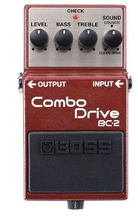 Pedal de Efectos Boss Combo Drive (BC-2)