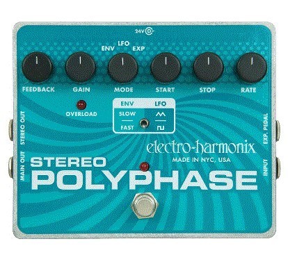 Pedal Efecto Electro Harmonix (STEREO POLYPHASE )
