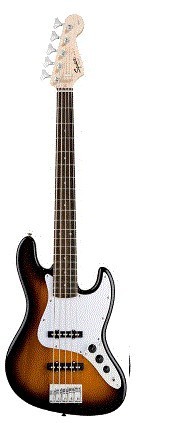 Bajo Electrico Squier Serie Affinity Jazz V BSB