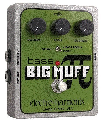 Pedal Bass Big Muff Pi Distortion/Sustainer (BASS BIG MUFF PI)