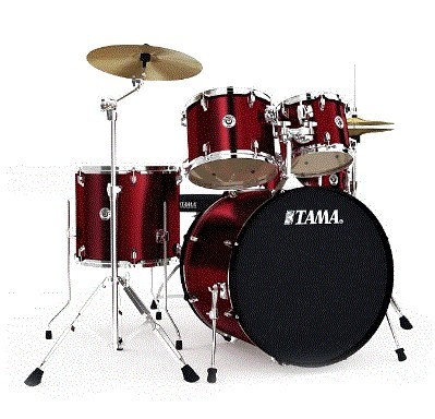 Bateria Tama Swingstar 5 piezas con Atriles