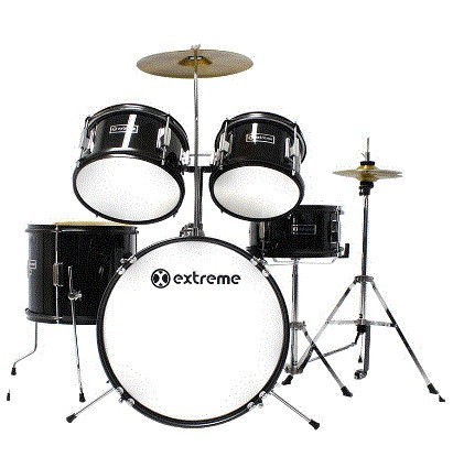 Bateria Junior Extreme 5 Piezas Diferentes Colores