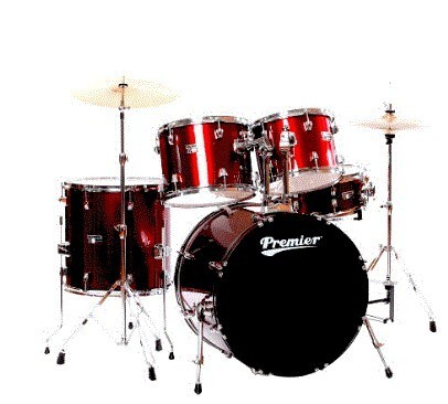 Bateria Premier Olympic 5 Piezas Varios Colores (6195SET)