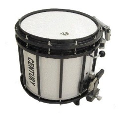 Tarola de Marcha Profesional Doble Tarola Blanco con Parche Century...