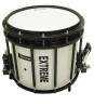 Tarola de Marcha Profesional Doble Tarola Blanco con Parche Extreme