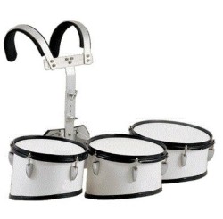 Multitenor 3 Tambores con Arnes Blanco Extreme (EXMT001)