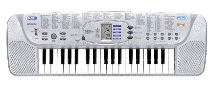 Teclado Casio 37 Mini Teclas (SA-75)