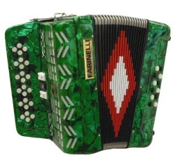 Acordeon Diatonico Farinelli Sol con 34 Botones Varios Colores (34K...