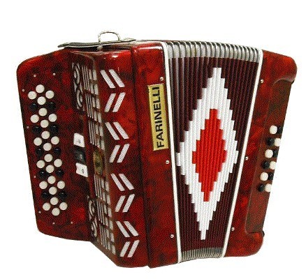 Acordeon Diatonico Farinelli Fa con 34 Botones Varios Colores (34K1...