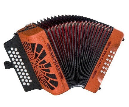 Acordeon Hohner Compadre Diferentes Colores Fa (FBB)